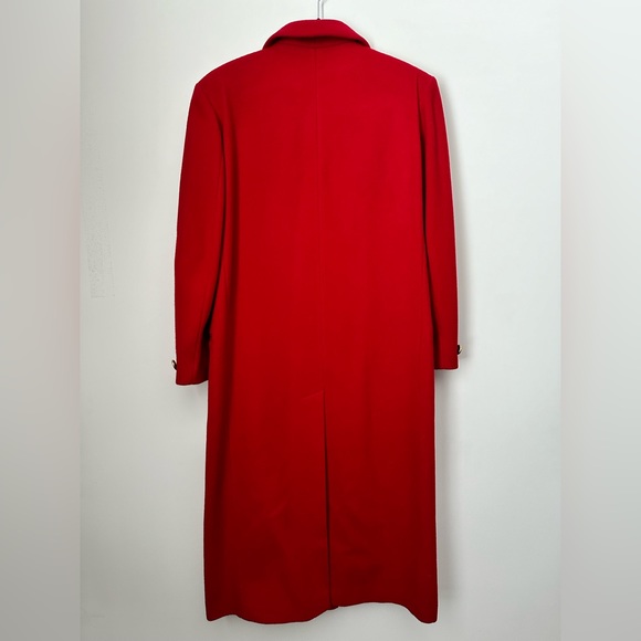 Vintage 90s  NWT Wool-Blend PARIS SPORT CLUB Long Coat Women’s Size 4 - Picture 4 of 10